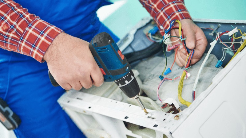 Kızılcahamam Silverline Silverline çamaşır makinesi kart tamiri – Su almama arızası orijinal parça ile giderildi. - Teknik servis örneği
