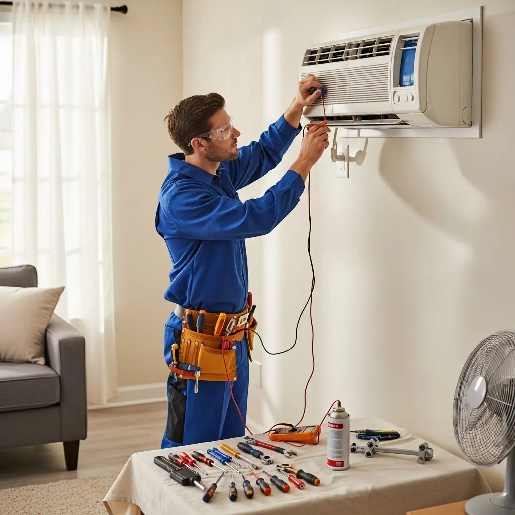 Kızılcahamam Silverline Silverline klima gaz dolumu ve bakım – Enerji verimliliği artırıldı. - Teknik servis örneği